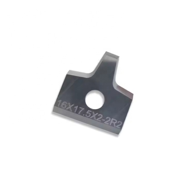 High Quality 91 HRA Trimming Cutter Knives Sintered Solid Carbide Edge Banding Scraper Radius Profile Knives for Breaking Edges