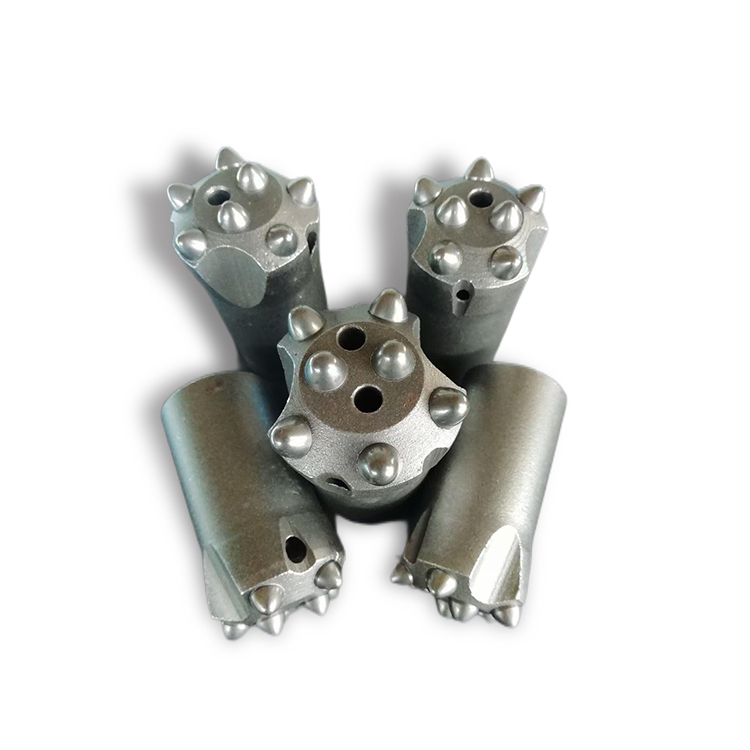 34mm Tungsten Carbide Tapered Button Bit for Rock Drilling - High-Performance Mining Drill Tool for Hard Rock & Quarrying