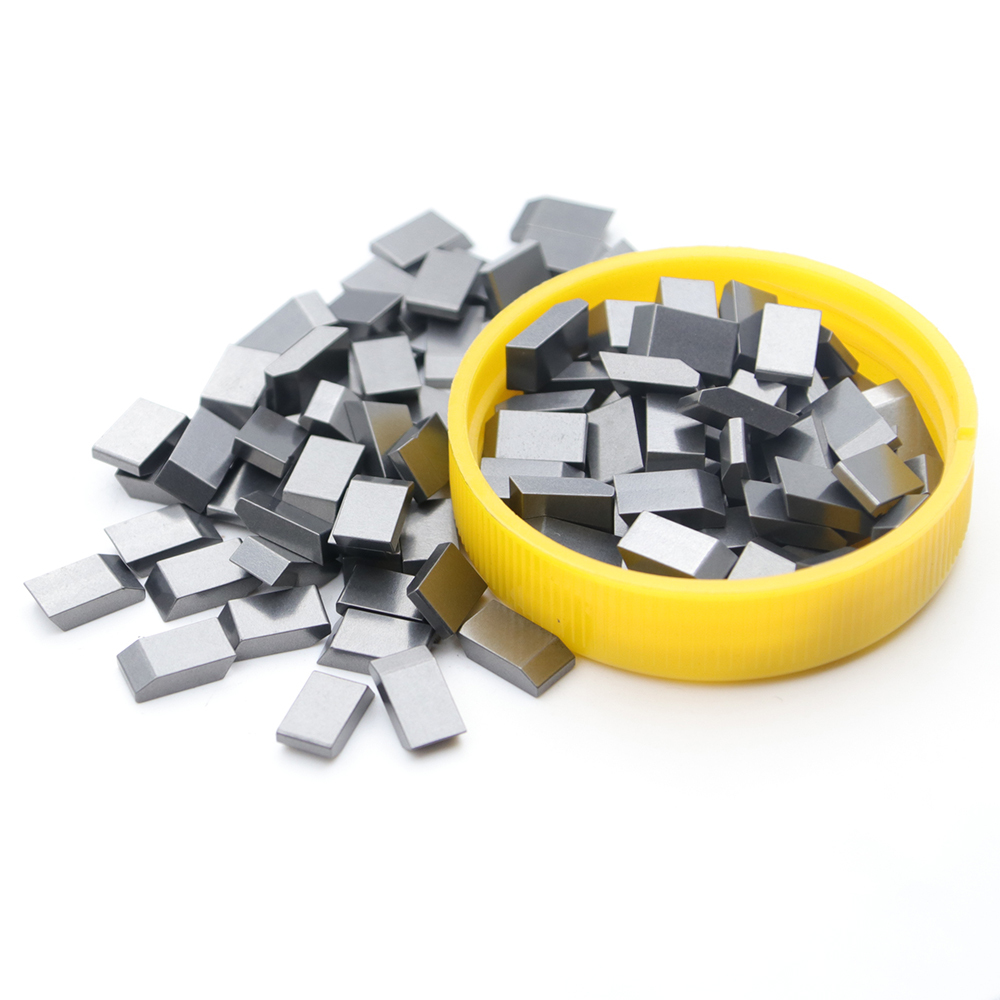 Cemented Tungsten Carbide Saw Tips / TCT Circular Saw Tips Blade Teeth