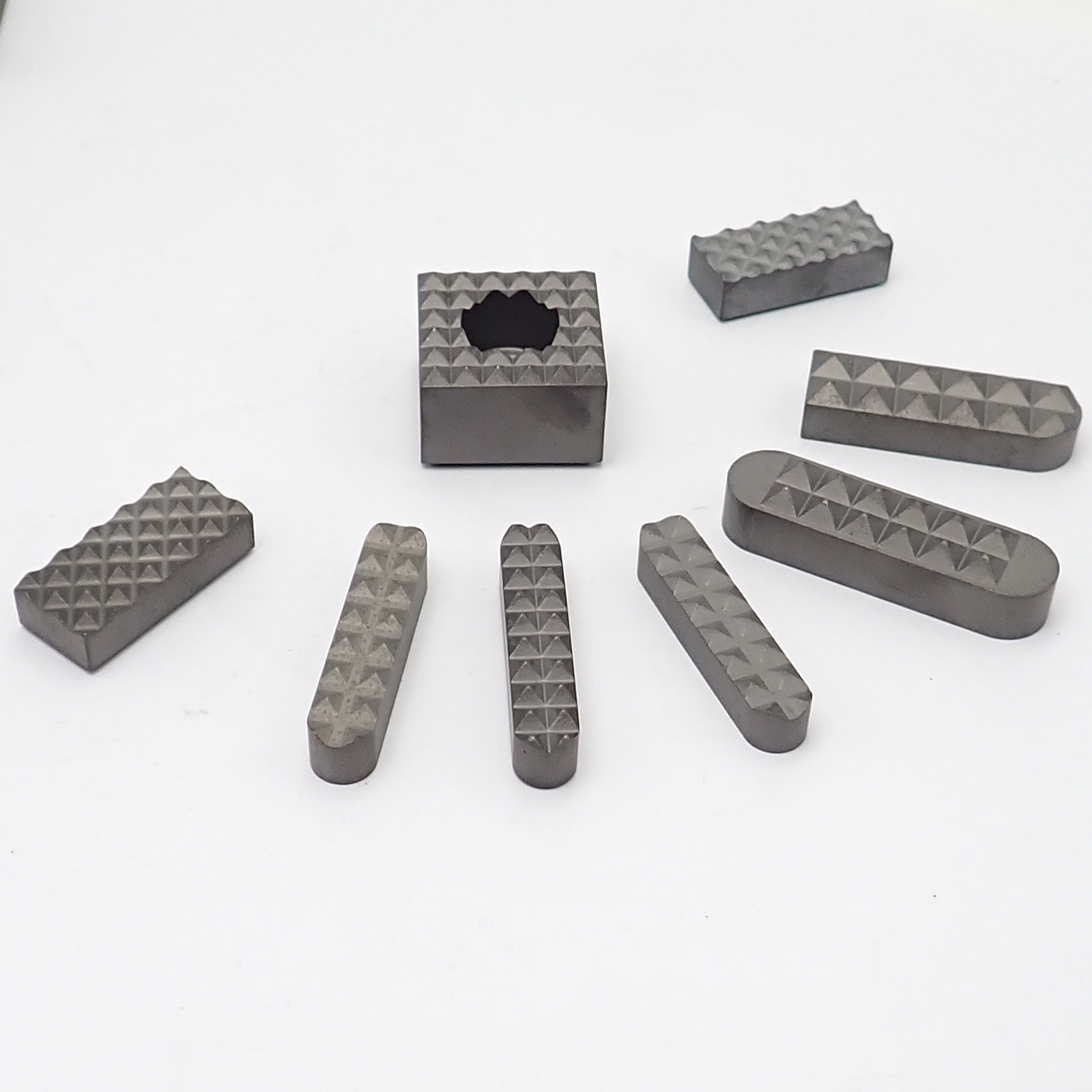 High Wear Resistance Tungsten Carbide Jaw Inserts in Mining and Diamond Drilling for Chuck Jaws YG8 Grade