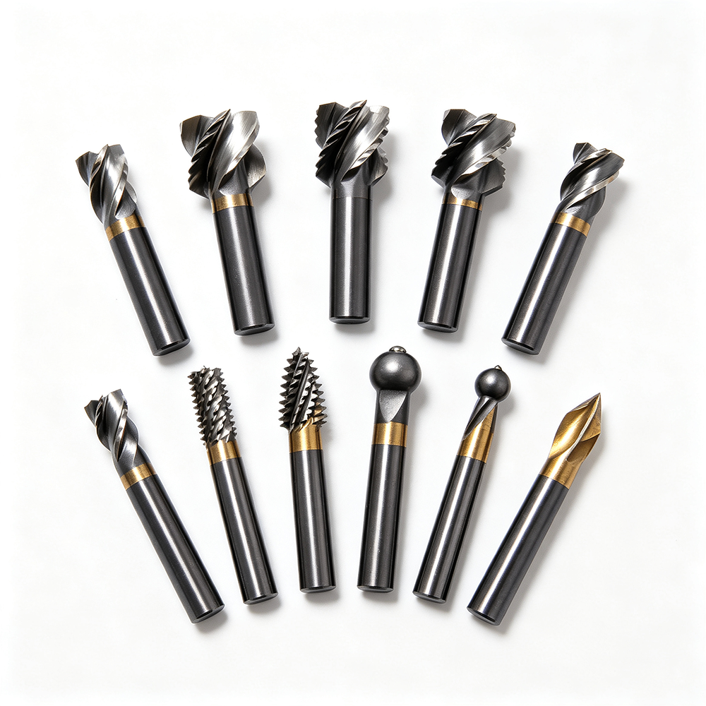 High-precision Indexable Carbide Chamfering End Mill | 90-degree Chamfering Tool Holder Wire EDM Stainless Steel for Machining