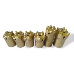 34mm Tungsten Carbide Tapered Button Bit for Rock Drilling - High-Performance Mining Drill Tool for Hard Rock & Quarrying