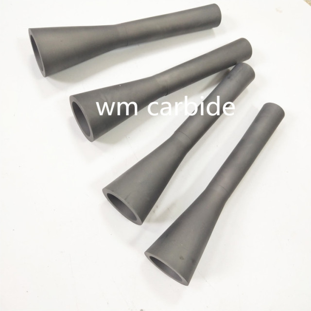 Durable Tungsten Carbide YG6 Alloy High Wear Resistance Customizable Size Particle 100-200 Sand Blasting and Water Jet Nozzle