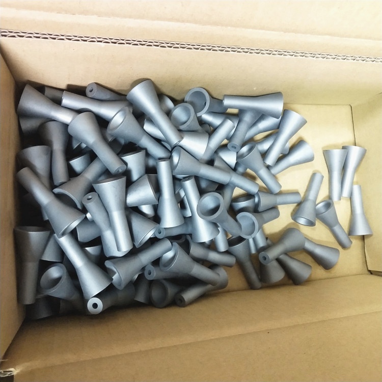 Durable Tungsten Carbide YG6 Alloy High Wear Resistance Customizable Size Particle 100-200 Sand Blasting and Water Jet Nozzle