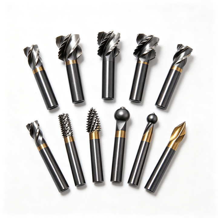 High-precision Indexable Carbide Chamfering End Mill | 90-degree Chamfering Tool Holder Wire EDM Stainless Steel for Machining
