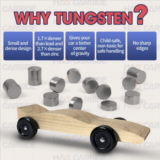 Durable Sintered Tungsten Cylindrical Weights 4oz Organized Storage for Precision Balancing Counterweight