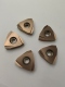 PVD Coated Sintered Cemented Tungsten Carbide Bar Peeling Inserts TNMX1508 for Centerless Lathe Processing