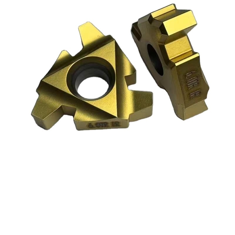 Tungsten Carbide CNC Turning Threading Inserts PVD Coated Lathe Cutting Tool with OEM Support