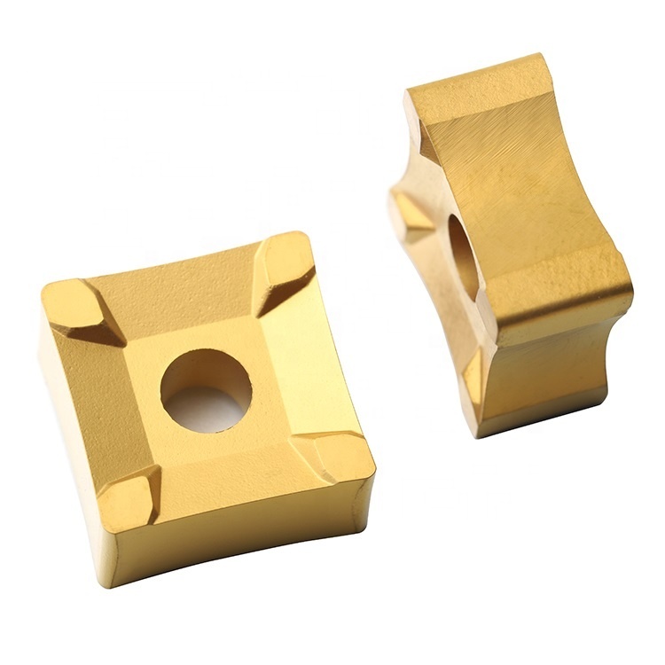 Carbide Scarfing Inserts SNG15S8 8-Side OD Scarfing Inserts High Wear Resistant  Pipe and Tube Machining Foundry Scarfing Tool