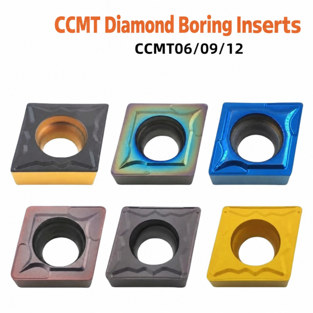 Solid Carbide Boring Bar Anti Vibration SCLCR Internal Turning Tool C08K C10K C12M for CCMT04 06 09 Inserts
