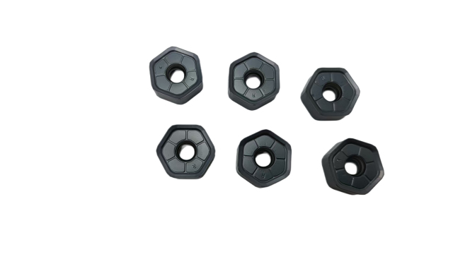 120° HNMG0907ANSN-GR PVD Coated CNC Sintered Cemented Tungsten Carbide Face Milling Insert for Economical Machining