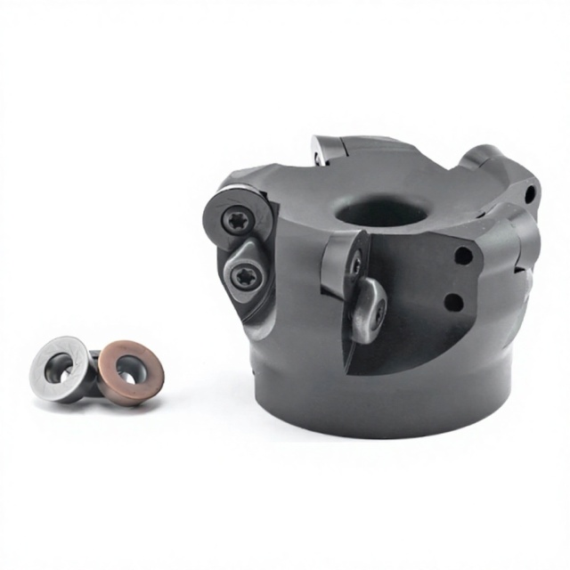 TRS Corner Radius Face Milling Cutter Indexable Mill Tool for RDMT10T3 RDMW1204 Inserts CNC Machining