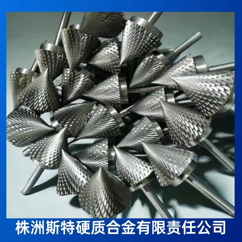 10pcs 3.0*6mm Tungsten Carbide Burr Set 1/8inch Polished Rotary Burr Files Electric Power Source OEM Customizable