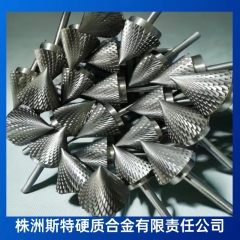 10pcs 3.0*6mm Tungsten Carbide Burr Set 1/8inch Polished Rotary Burr Files Electric Power Source OEM Customizable