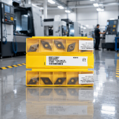 DCMT11T302LF KC5010 Carbide Turning Inserts for CNC Precision Finishing