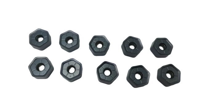 120° HNMG0907ANSN-GR PVD Coated CNC Sintered Cemented Tungsten Carbide Face Milling Insert for Economical Machining