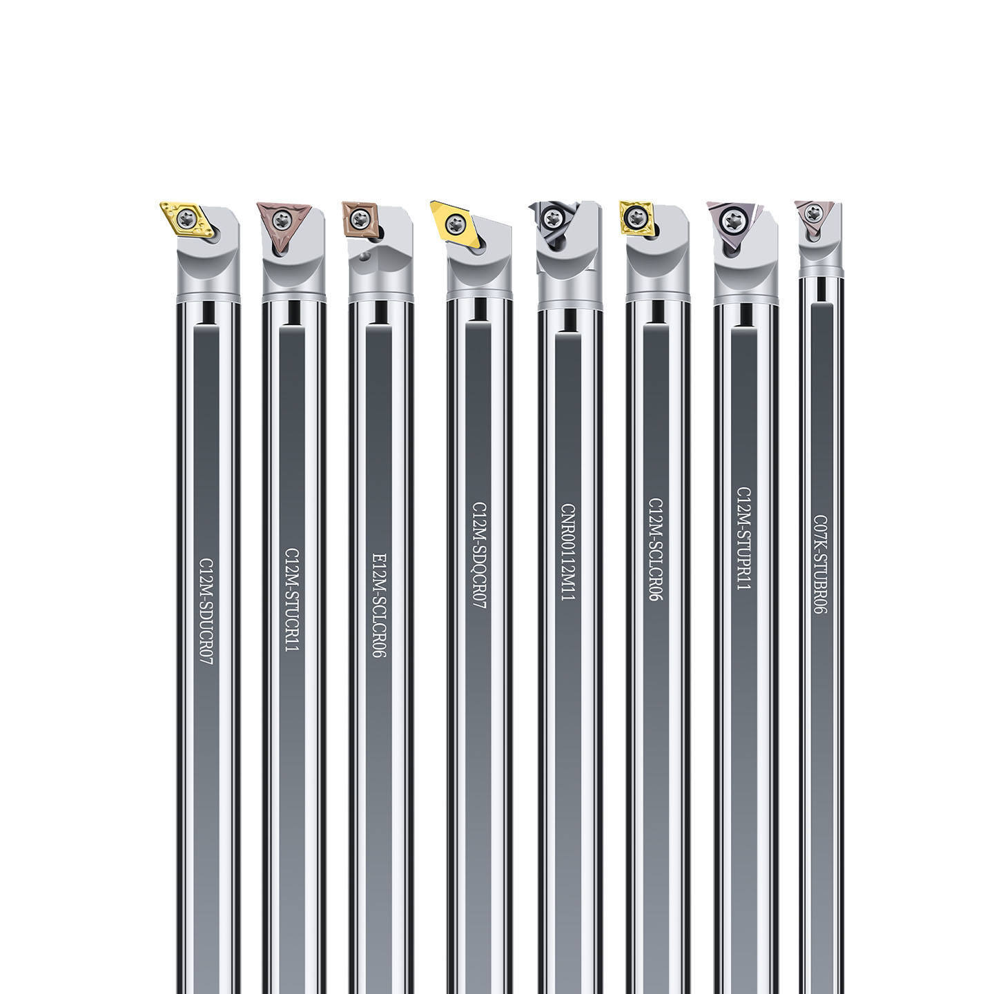 Solid Carbide Boring Bar Anti Vibration SCLCR Internal Turning Tool C08K C10K C12M for CCMT04 06 09 Inserts