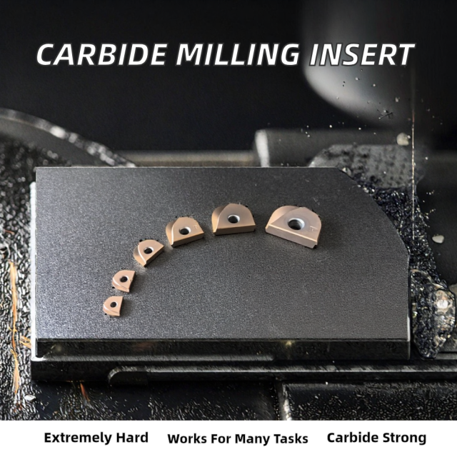 HNMG050410 Carbide Ball End Milling Inserts BNM-100 JC8003 Half Round OEM Custom