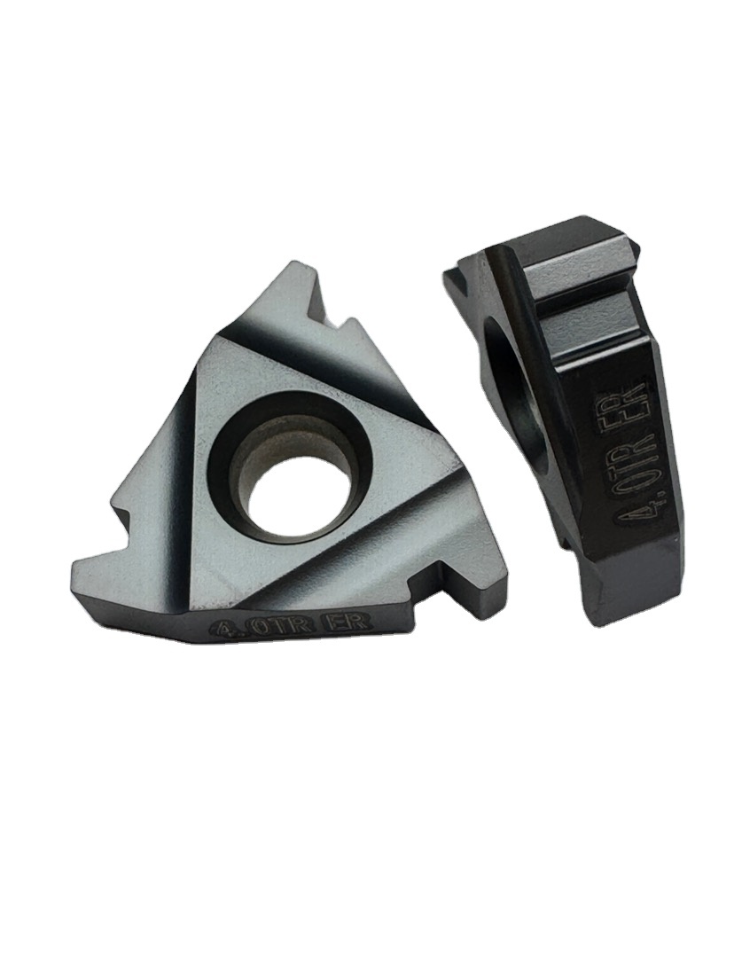 Tungsten Carbide CNC Turning Threading Inserts PVD Coated Lathe Cutting Tool with OEM Support