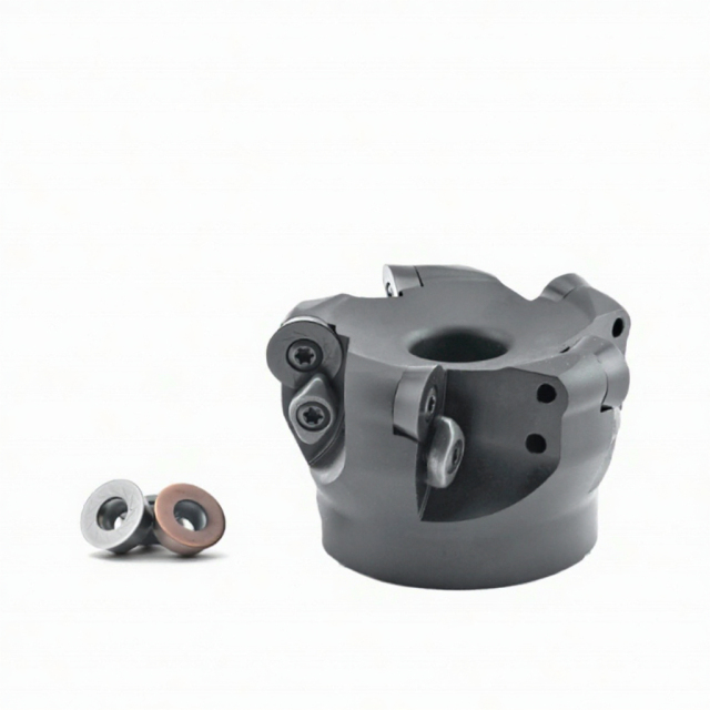 TRS Corner Radius Face Milling Cutter Indexable Mill Tool for RDMT10T3 RDMW1204 Inserts CNC Machining