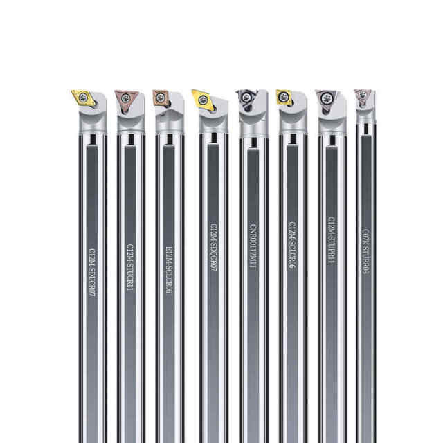 Solid Carbide Boring Bar Anti Vibration SCLCR Internal Turning Tool C08K C10K C12M for CCMT04 06 09 Inserts