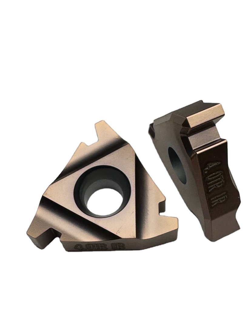 Tungsten Carbide CNC Turning Threading Inserts PVD Coated Lathe Cutting Tool with OEM Support