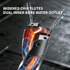 Internal Coolant Extended Length Water Spray Tool Holder 3D/5D/8D for Crown Drill Heavy Duty CNC Deep Hole Drilling