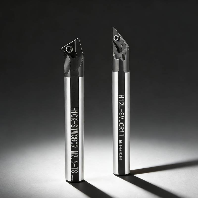 Anti-Vibration High Speed Steel Boring Bar SVJCR SCLCR STUCR  Internal Lathe Tool Holder for Deep Hole CNC Turning