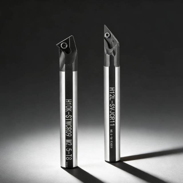 Anti-Vibration High Speed Steel Boring Bar SVJCR SCLCR STUCR  Internal Lathe Tool Holder for Deep Hole CNC Turning