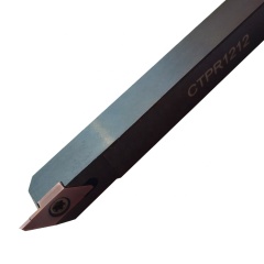 CTPR1212 Right Hand Grooving Tool Holder CNC Turning Tool Holder for Carbide Groove Inserts OEM Anti-vibration Ni Coated