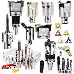 Carbide T-Slot Cutter for Flat & Round Head Machining - Fits CRT/CRR Series Blades