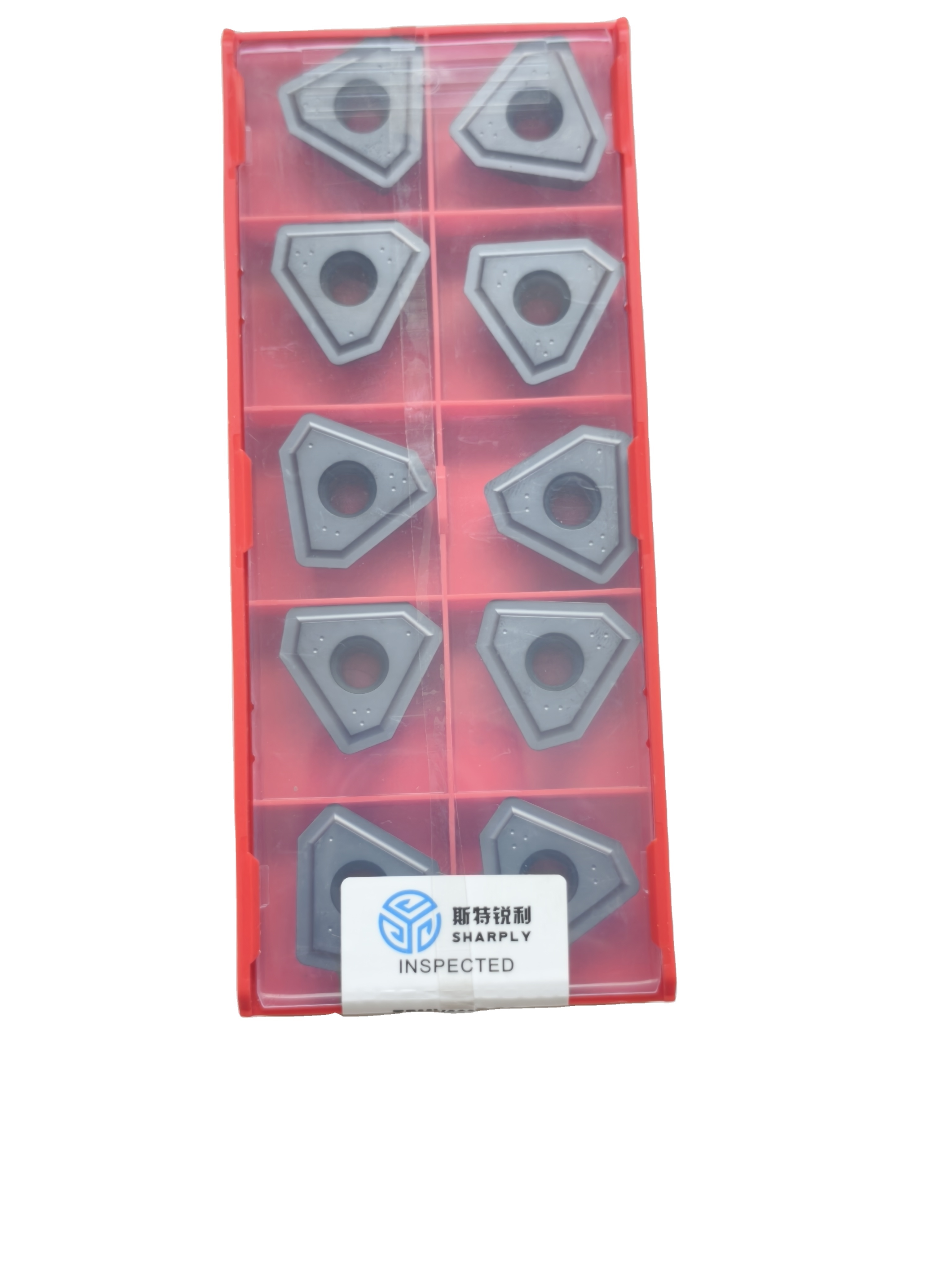CNC Tools Deep Hole Drilling Inserts TPMX OEM ODM for Stainless Steel / Steel / Cast Iron