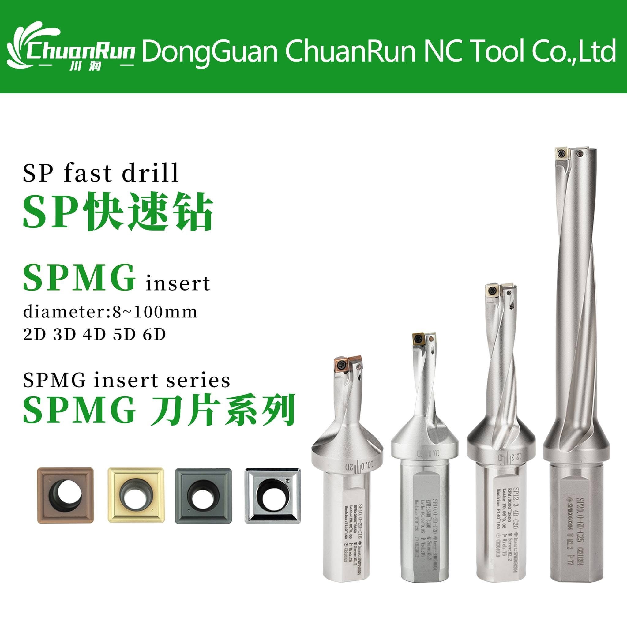 Adjustable Boring U-Drill for Deep Hole Machining | VMCWC Insert Compatible | Self-Centering Design with Coolant Through