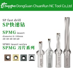Adjustable Boring U-Drill for Deep Hole Machining | VMCWC Insert Compatible | Self-Centering Design with Coolant Through