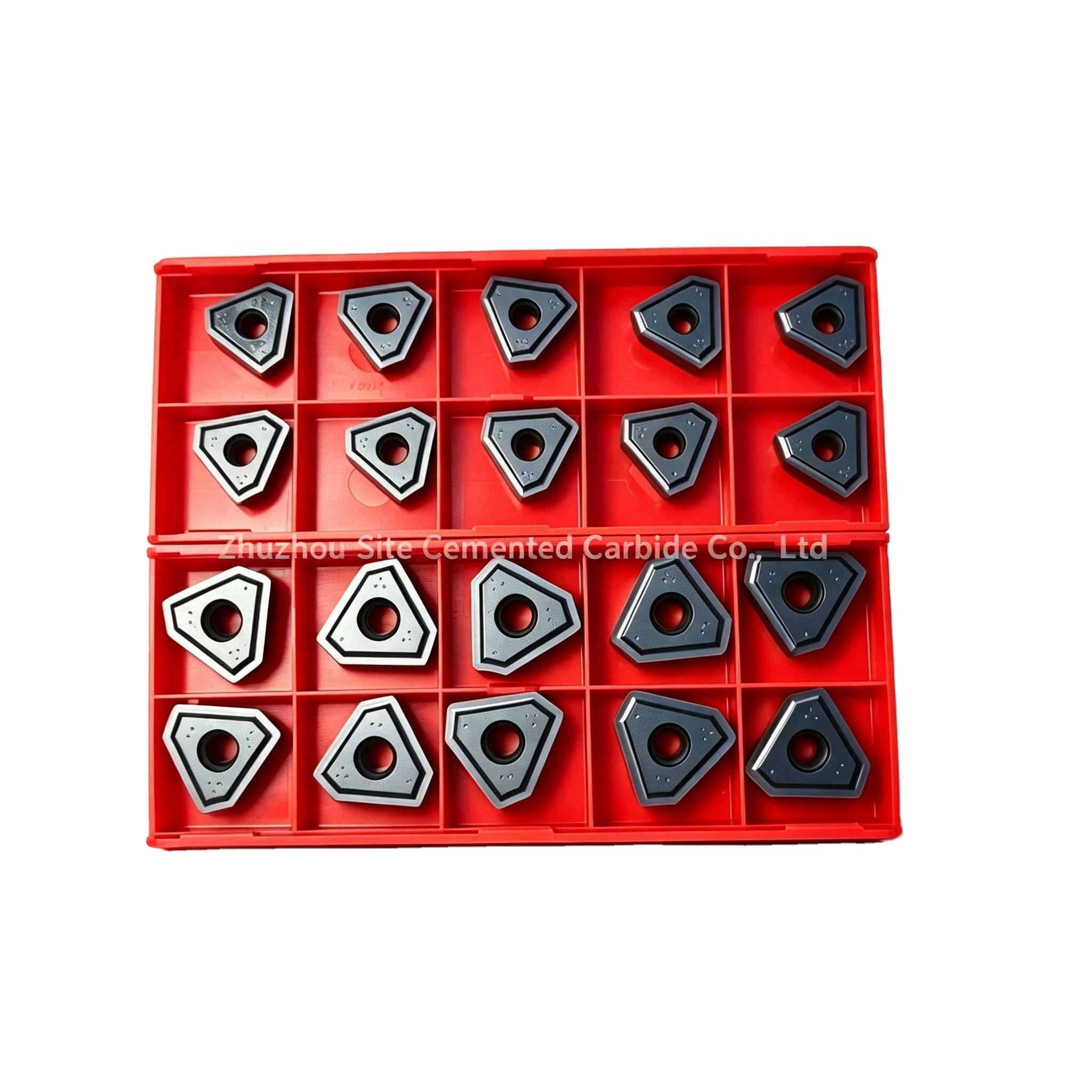 CNC Tools Deep Hole Drilling Inserts TPMX OEM ODM for Stainless Steel / Steel / Cast Iron