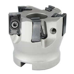 Heavy Duty 90° Right Angle Face Mill | Indexable Carbide Inserts | for Steel & Cast Iron Milling