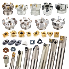 Carbide T-Slot Cutter for Flat & Round Head Machining - Fits CRT/CRR Series Blades