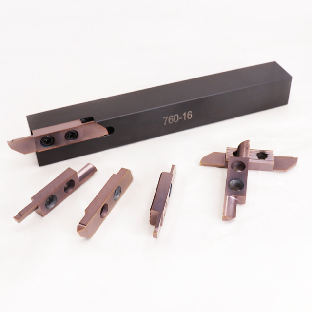 YL-C150R CUT-OFF Grooving Inserts Tungsten Carbide Blades for CNC Lathe Cutting Tools