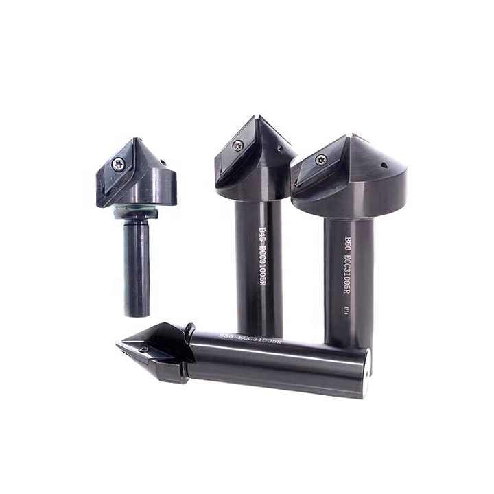 Chamfering Toolholder 30/45/60 Degree ECC31005 Inserts OEM HRC42-60 Hardness Ni Coated High Quality Manufacturer Long Edge