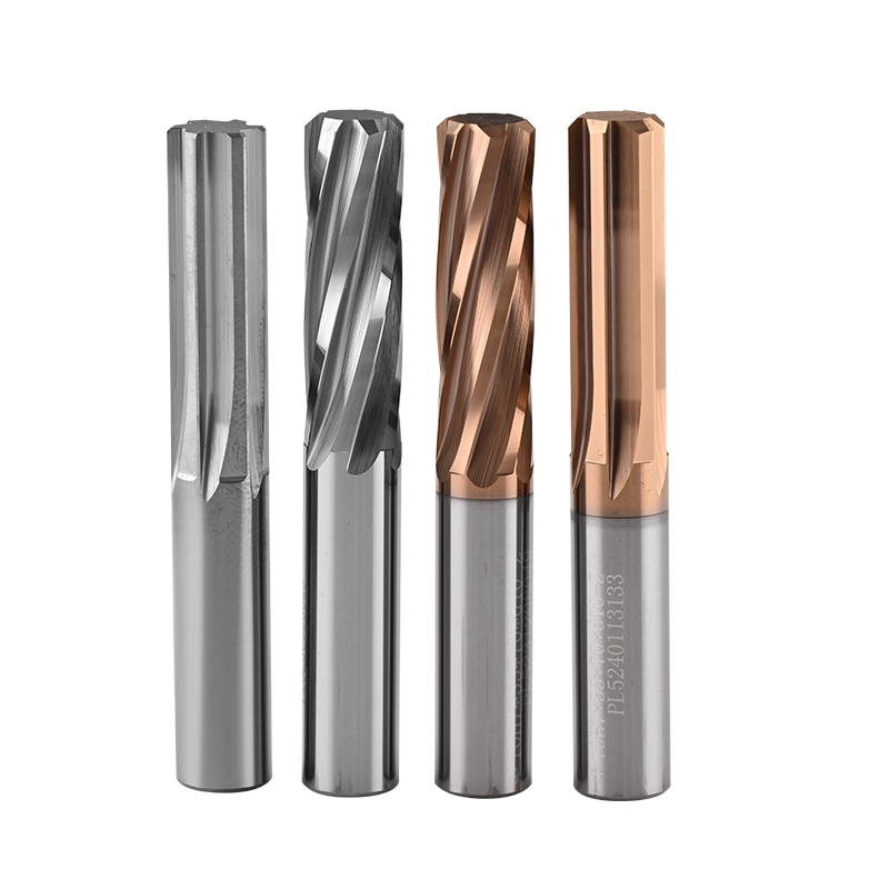 Tools Straight Groove Reamer H7 Tungsten Steel Carbide End Mill with AlTin Coating for CNC Machine Tools ODM OEM