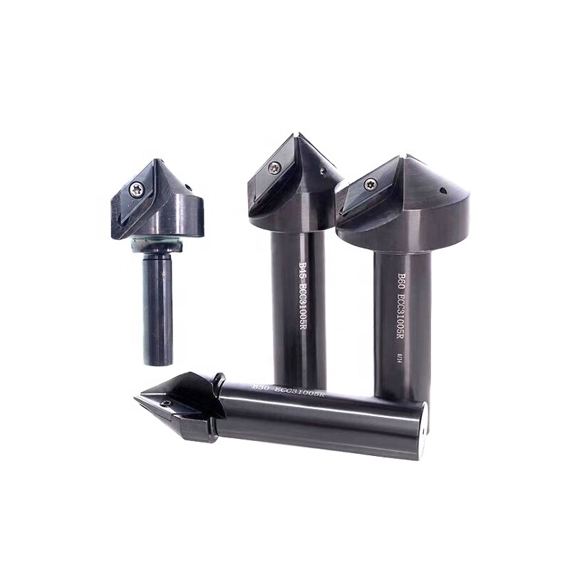 Chamfering Toolholder 30/45/60 Degree ECC31005 Inserts OEM HRC42-60 Hardness Ni Coated High Quality Manufacturer Long Edge