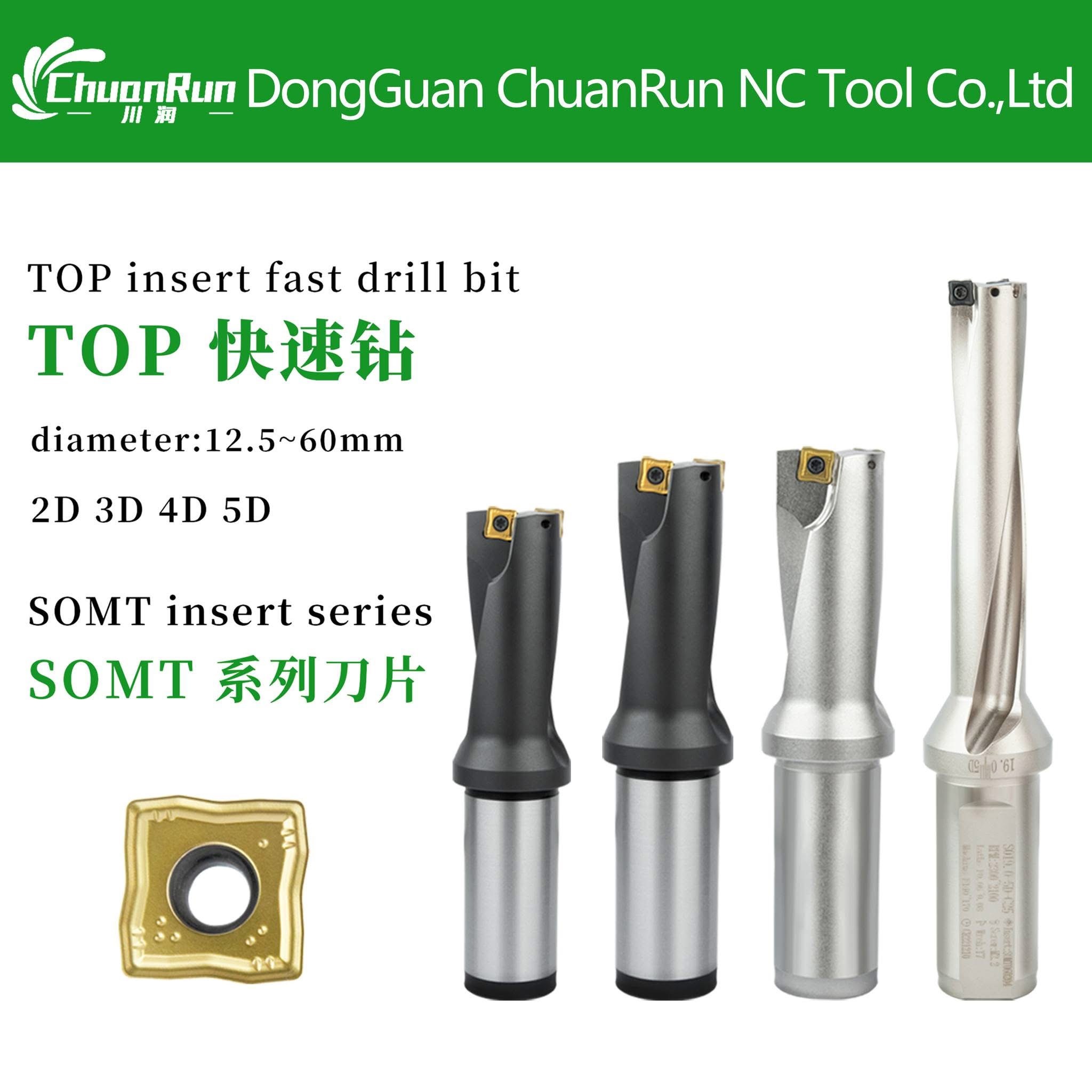 Adjustable Boring U-Drill for Deep Hole Machining | VMCWC Insert Compatible | Self-Centering Design with Coolant Through
