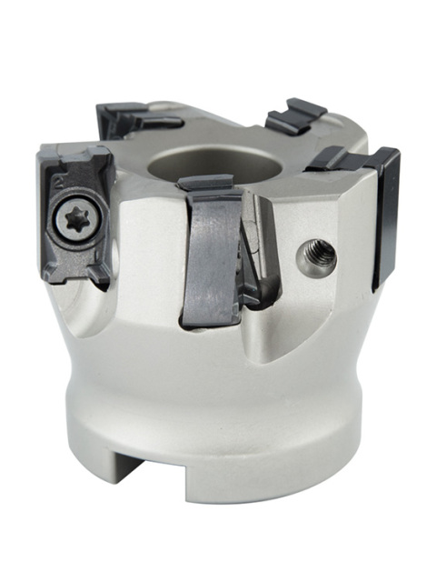 Heavy Duty 90° Right Angle Face Mill | Indexable Carbide Inserts | for Steel & Cast Iron Milling