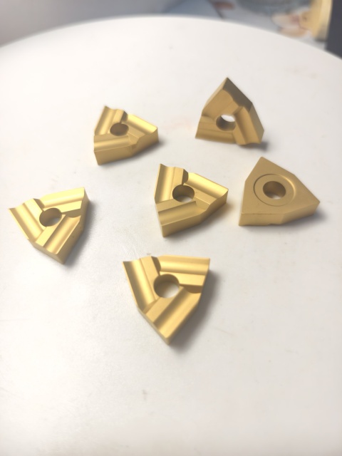 Grooving Roughing Machine PVD Coated Lathe Inserts T31605FFZ/T31905FFZ Single-Sided Cemented Carbide