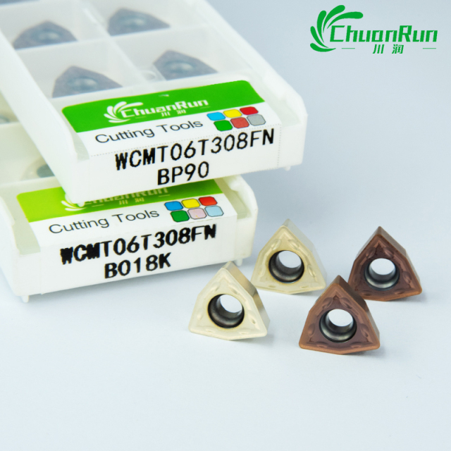 WCMT 06T308FN CNC Carbon Steel U Drill Inserts Precision Turning Inserts Galvanized Zinc Plated Finish for Alloy Iron Materials