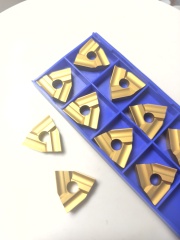 Grooving Roughing Machine PVD Coated Lathe Inserts T31605FFZ/T31905FFZ Single-Sided Cemented Carbide