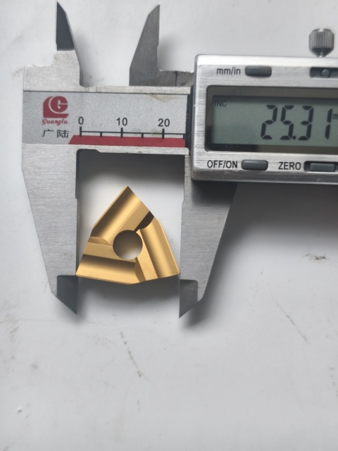 Grooving Roughing Machine PVD Coated Lathe Inserts T31605FFZ/T31905FFZ Single-Sided Cemented Carbide