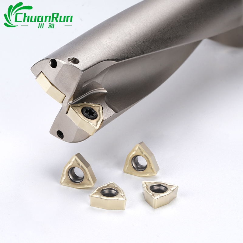 WCMT 06T308FN CNC Carbon Steel U Drill Inserts Precision Turning Inserts Galvanized Zinc Plated Finish for Alloy Iron Materials