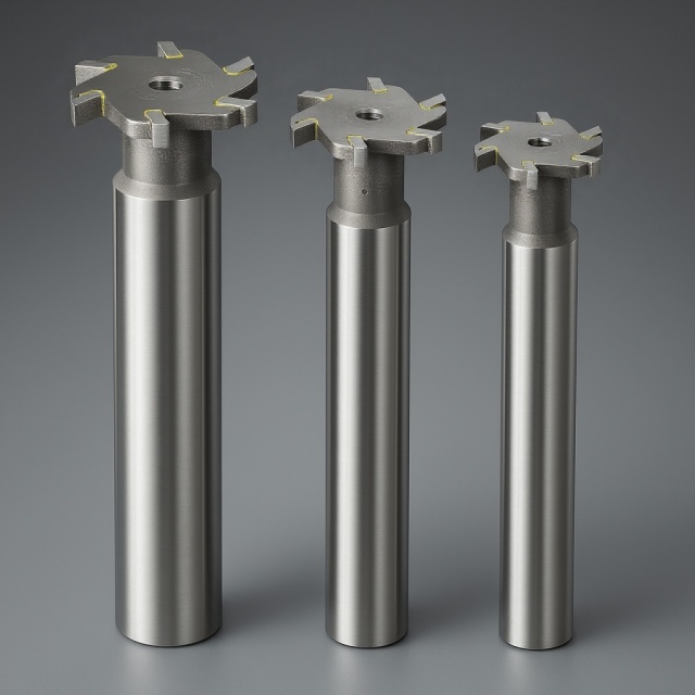 Carbide T-Slot Cutter for Flat & Round Head Machining - Fits CRT/CRR Series Blades