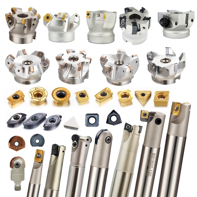 Carbide T-Slot Cutter for Flat & Round Head Machining - Fits CRT/CRR Series Blades
